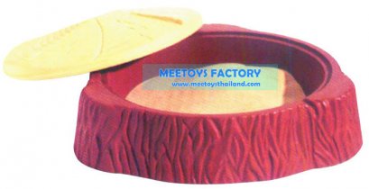 กะบะทรายรูปท่อนไม้